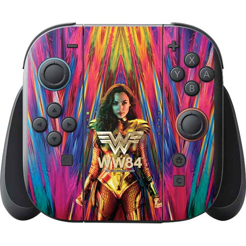 Wonder Woman 1984 (2020) WW 84 Teaser Poster Nintendo Switch 2 (2025) with Joy-Con Skin